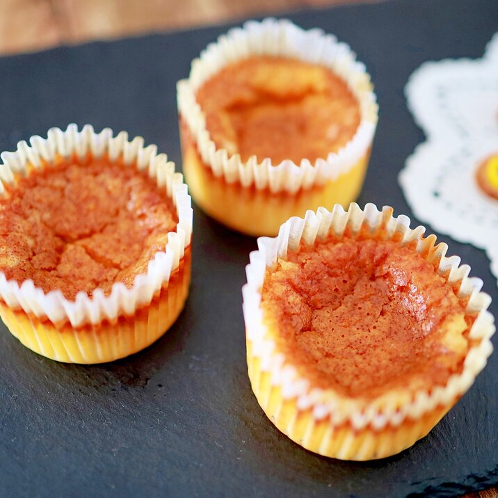 ホットケーキミックスで簡単&濃厚バスクチーズケーキ